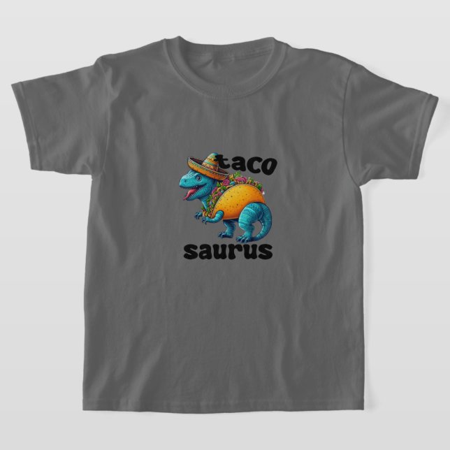 Camiseta Tacosaurus Taco Dinossaur (Postura )