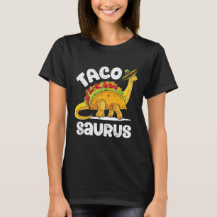 Camiseta Tacosaurus Taco Dinossaur T Rex Funny Cinco De May