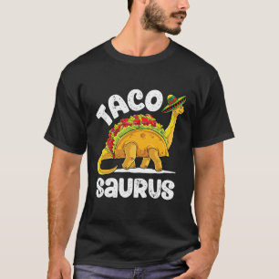 Camiseta Tacosaurus Taco Dinossaur T Rex Funny Cinco De May