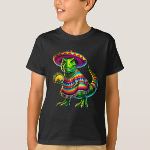 Camiseta Tacosaurus taco dinossauro cinco de maio mexicanTa