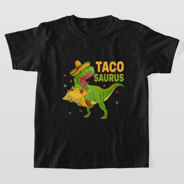 Camiseta Tacosaurus Taco Saurus Cinco de Mayo Funny Taco Di (Postura )