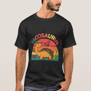 Camiseta Tacosaurus TrexShirt Kids Toddler Boys Cute Dinosa