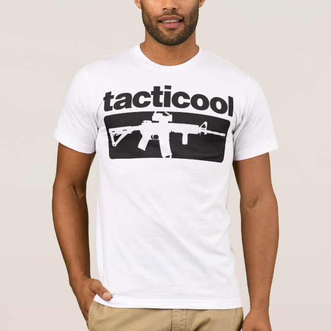 Camiseta Tacticool - preto (Frente)