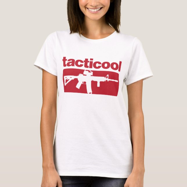 Camiseta Tacticool - vermelho (Frente)
