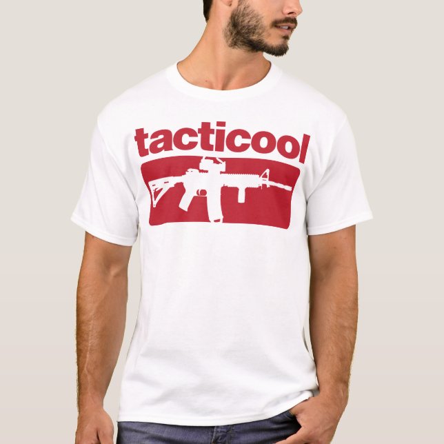 Camiseta Tacticool - vermelho (Frente)
