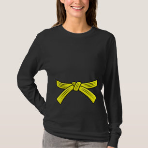 Camiseta Taekwon Do Itf Yellow Belet Figurume 8th Gup Test