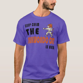 Camiseta Taekwondo Cat Design