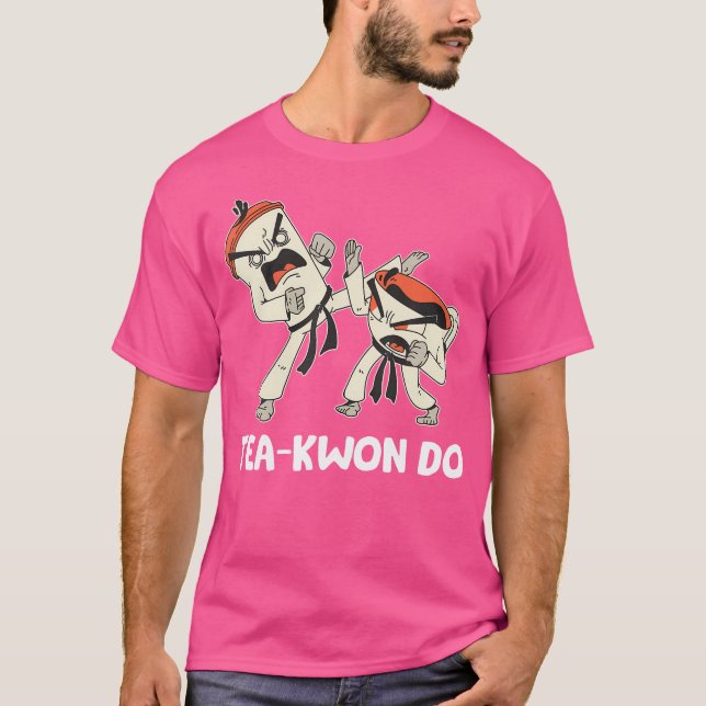 Camiseta Taekwondo Coreano Arts Tea Cups (Frente)