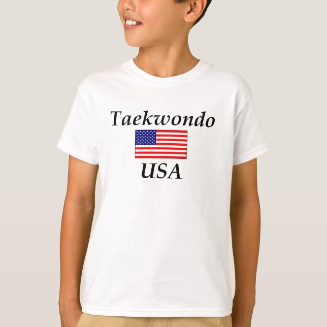 Camiseta Taekwondo EUA (Frente)