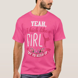 Camiseta Taekwondo Funny Girls Taekwondo Lover Artes Marcia