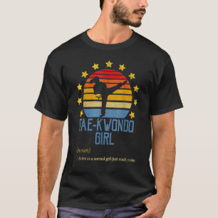 Camiseta Taekwondo Girl Definition Sassassy Sports 1