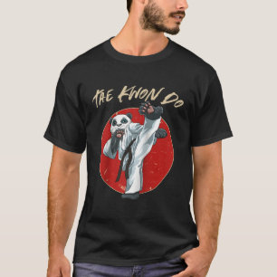 Camiseta Taekwondo Panda Tkd Mial Baseball Coreano