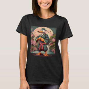 Camiseta Taekwondo Pato Sakura Pôr do Sol Mma Monte Fuji
