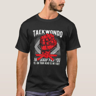Camiseta Taekwondo Que Dor Nervosa Chuva Grande Combatendo