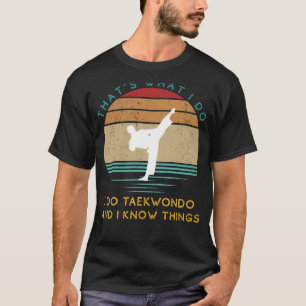 Camiseta Taekwondo Whiz: Mover Especialistas E Sabedoria Ní