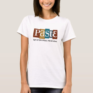 Camiseta Tag do logotipo do bloco da pasta na cor inferior
