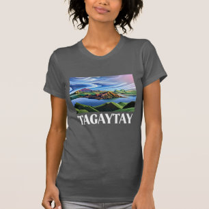 Camiseta Tagaytay e Taal Volcano