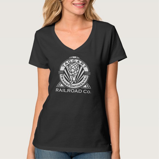 Camiseta Taggart Transcontinental Railroad (Frente)