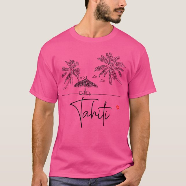 Camiseta Tahiti (Frente)