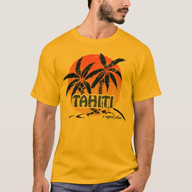 Camiseta Tahiti mágico (Frente)
