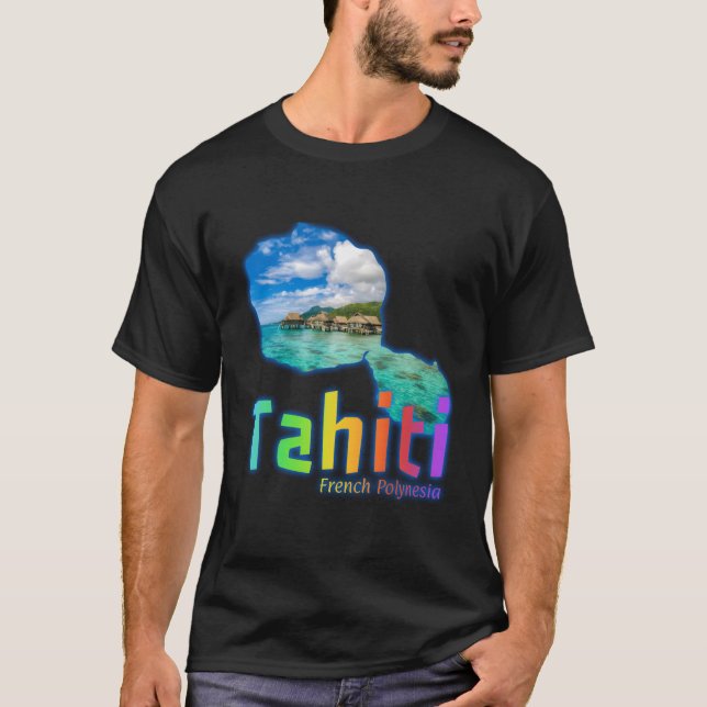 Camiseta Tahiti Produto Tropical Taiti Polinésia Francesa (Frente)