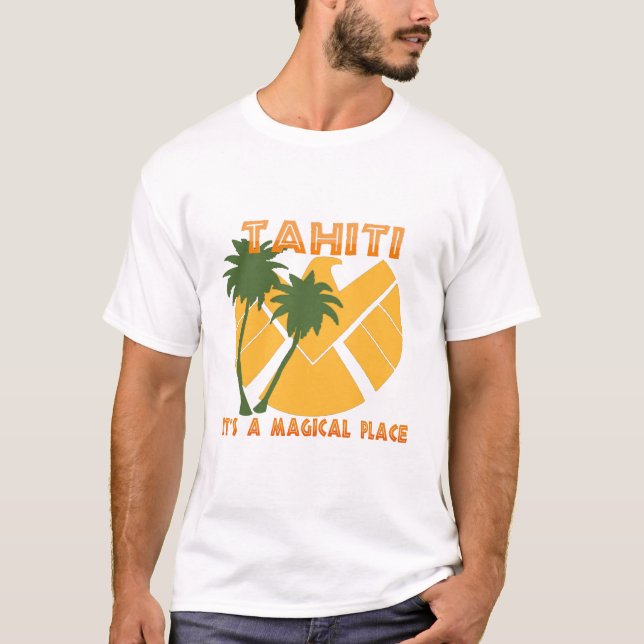Camiseta Tahiti - protetor (Frente)