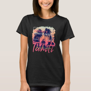 Camiseta Tahiti Surf Paraíso Teahupoo Polinésia Francesa Ta