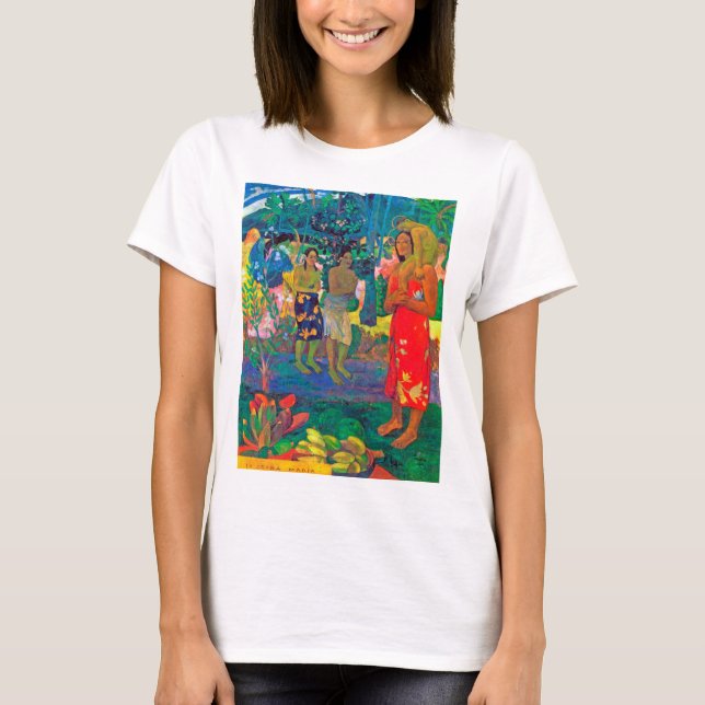 Camiseta Tahitian Women, Gauguin (Frente)