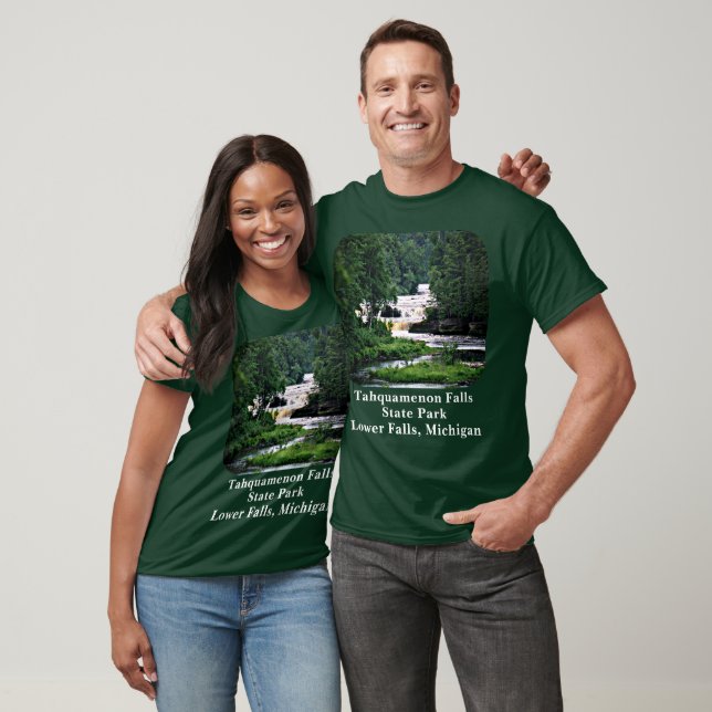 Camiseta Tahquamenon Falls State Park Lower Falls MI Unisex (Unissex)