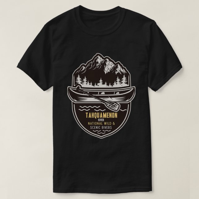 Camiseta Tahquamenon river (Frente do Design)