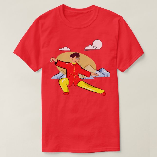 Camiseta Tai Chi (Frente do Design)