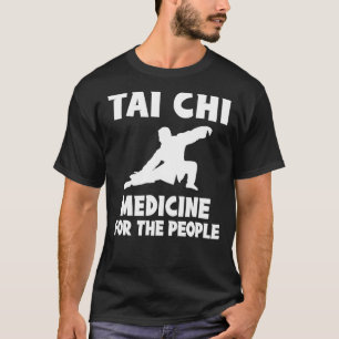 Camiseta Tai Chi É Medicina Para A Pessoas Hoodie Long Sle