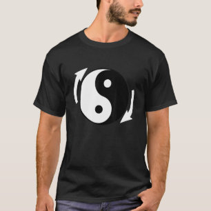 Camiseta Tai Chi Flow State Tao Ying Yang Balance Body Mind