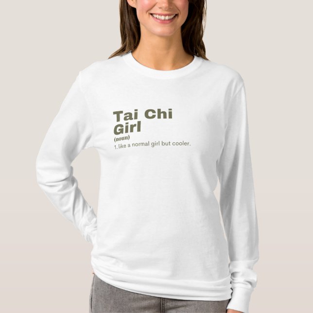 Camiseta Tai Chi Girl - Tai Chi (Frente)