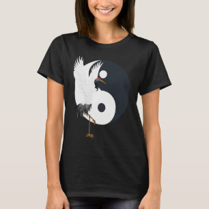 Camiseta Tai Chi Grouça Branca Yin Yang Qi Gong Chinês Bran