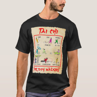 CAMISETA TAI CHI PARA CAMADORES DE CACHORRO TODOS OS MOVIME
