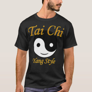 Camiseta Tai Chi Pequeno Dourado
