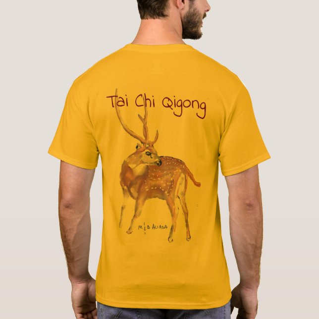 Camiseta Tai Chi Qigong Deer (Verso)