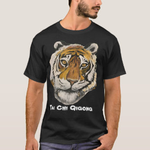 Camiseta Tai Chi Qigong - Face Tigre Grande