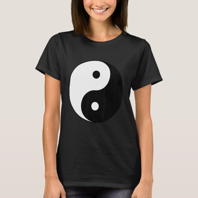 Camiseta Tai Chi Yin Yang Símbolo Hippie Peace Balance Phil (Frente)