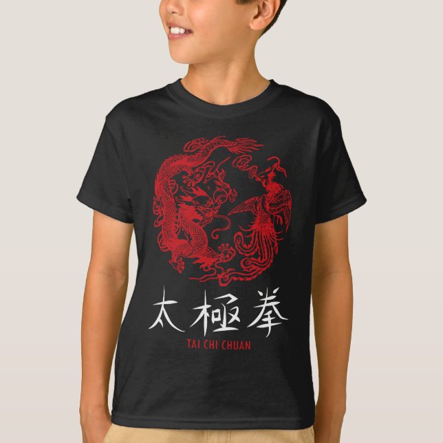 Camiseta Taichi Master Tai Chi Chuan Meditação Chinesa Mar (Frente)