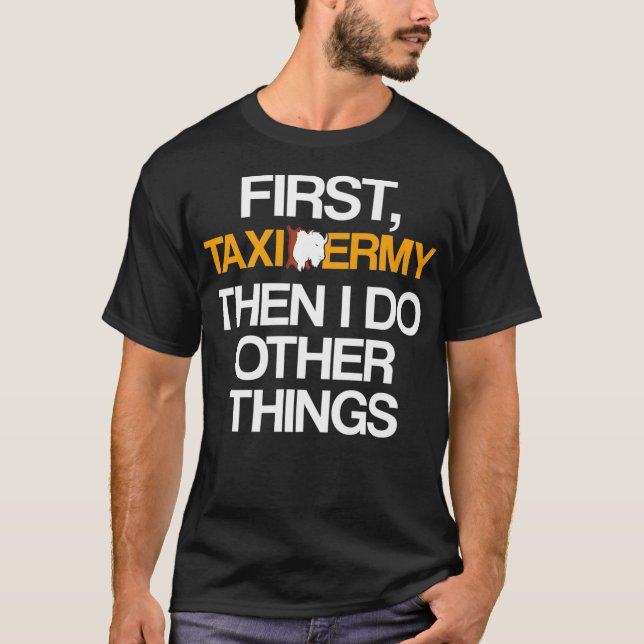 Camiseta Taidermist Taidermy Student Formando Premium _34 (Frente)