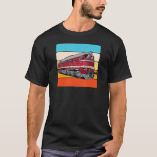 Camiseta Taigatrommel Diesel Locomotive Taiga Drum BR 120 R