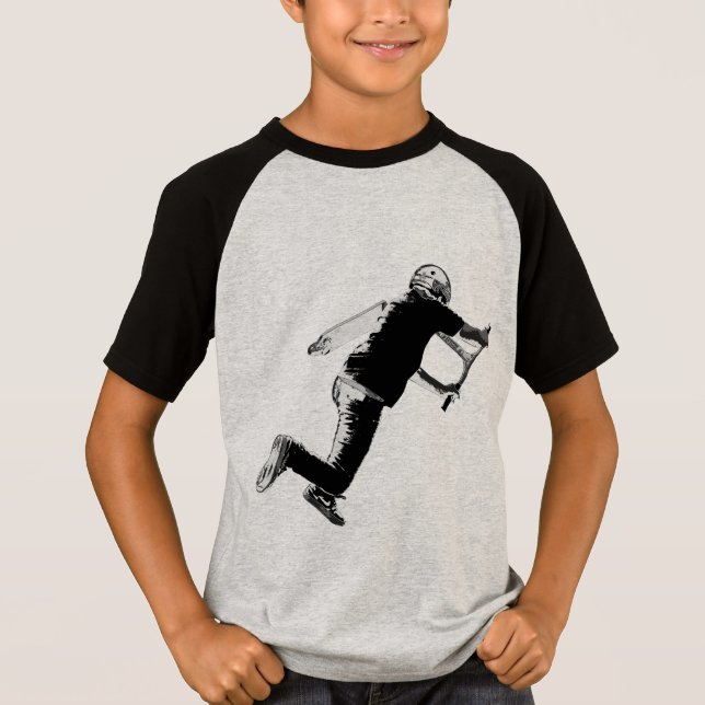 Camiseta Tail-whip - Truque do Patinete Stunt (Frente)