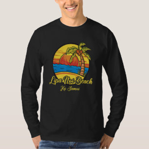 Camiseta Tailandês Antigo Ásia Tailandês Praia Lipa Noi Koh