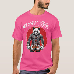 Camiseta Tailandês Boxing E Muay Thai Panda