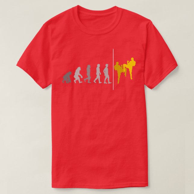 Camiseta Tailandês Boxing Evolution Kick Boxing Muay Tailan (Frente do Design)