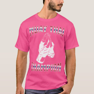 Camiseta Tailandês Boxing Muay Thai Champion Muay Tailândia
