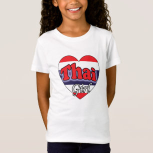 Camiseta Tailandês Girl