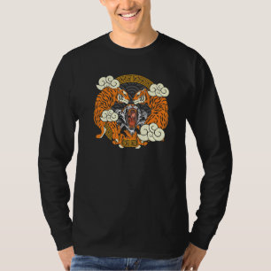 Camiseta Tailandês Wildlife Predator Asiático Cultura Selva